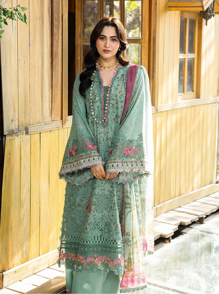 Elaf Chikankari Lawn Prints – ERC-4B NAYAB
