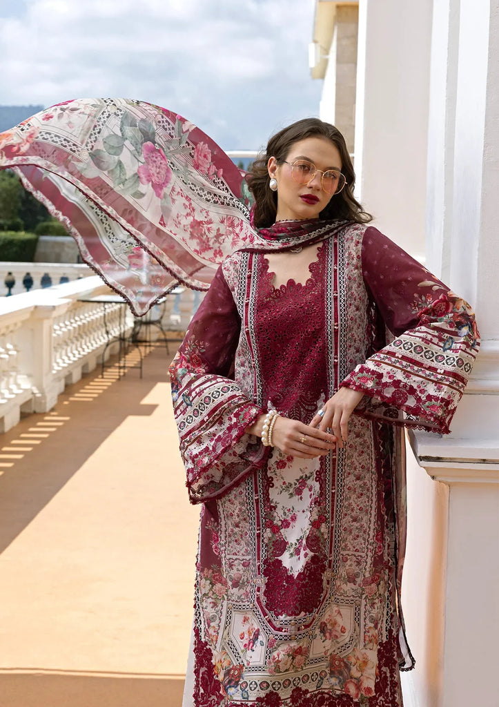Elaf Signature Embroidered Lawn Prints – ESA-2B RUBY LADY