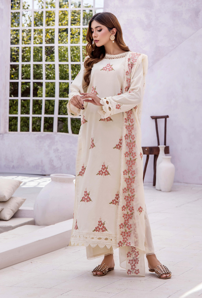 Humdum Lilly Summer Lawn – D01