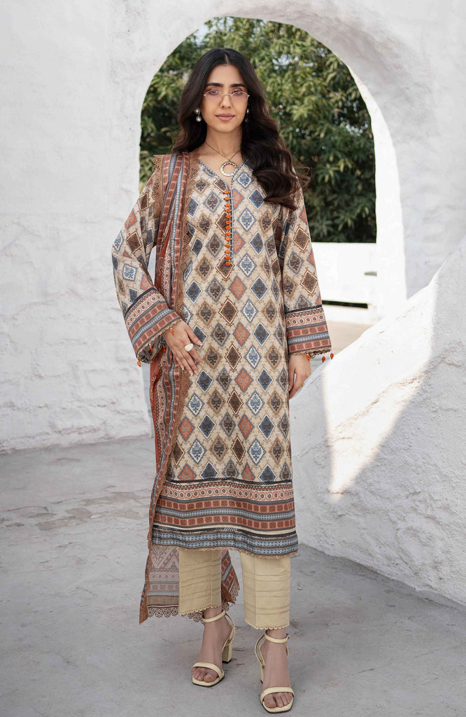 Al Zohaib Colors Digital Printed Lawn – CDP-25-09