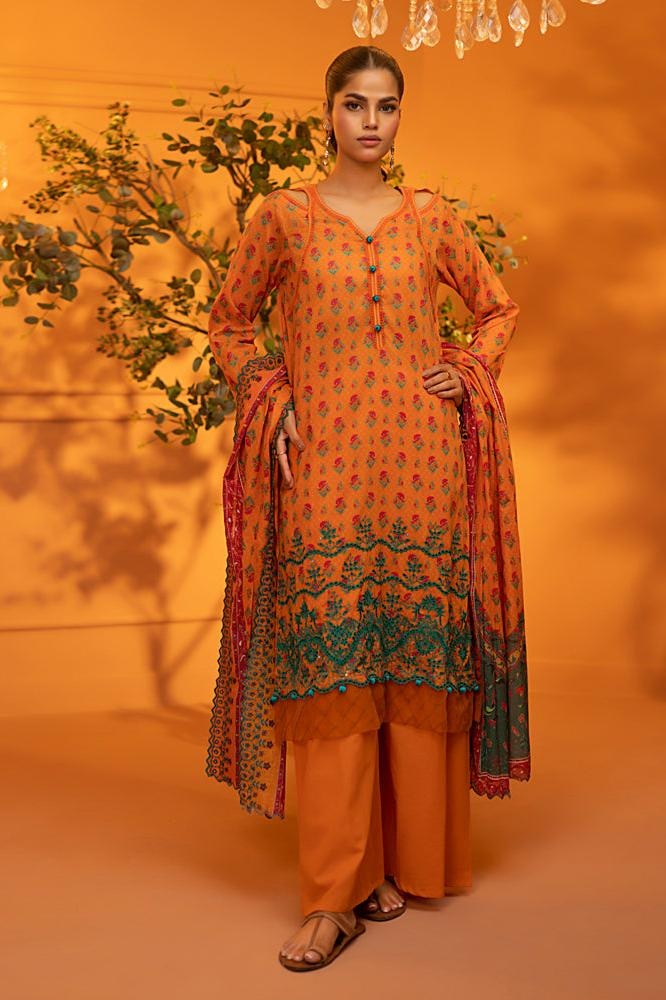 Salina Lawn with Cutwork Dupatta Vol-2 – SCWV2-9