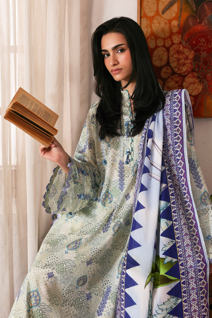 Zaha Amaya Printed Lawn – LILIA (APL26-06)
