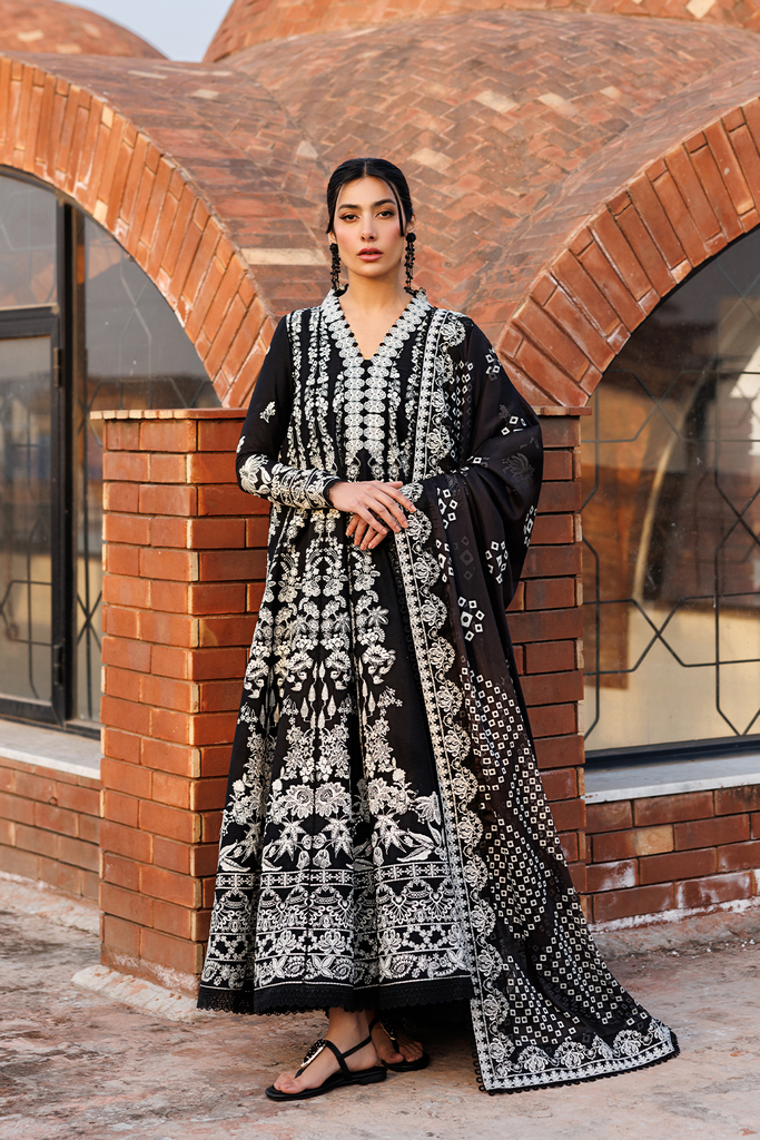 Emaan Adeel Mirabelle Festive Luxury Lawn – MIDNIGHT BLISS