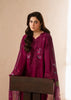 Elaf ECraft Chikankari Lawn – EHC-4A GARNET