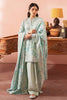Cross Stitch Seher Cambric – Mint Haze-3 Piece Printed Suit