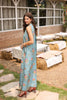 Noor by Saadia Asad Eid Luxe Printkari Lawn Collection – D7 Teal