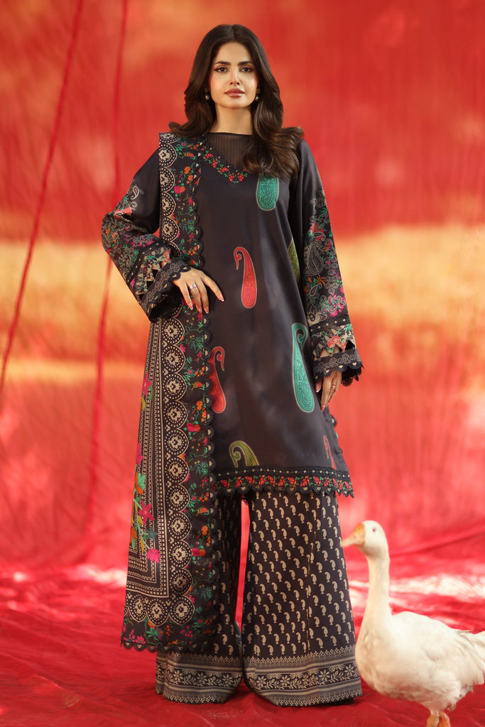 Charizma Aniq Winter – Embroidered Linen ANW6-10