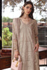 Saadia Asad Eid Luxury Schiffli Laserkari Lawn – D1- Beige