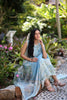 Noor by Saadia Asad Luxury Chikankari Lawn Collection – D2-A Feroze and mint