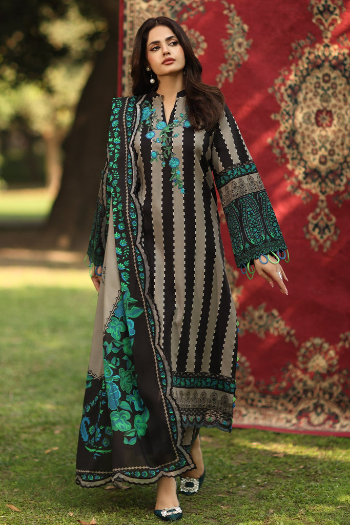 Charizma Aniq Winter – Embroidered Linen ANW6-11