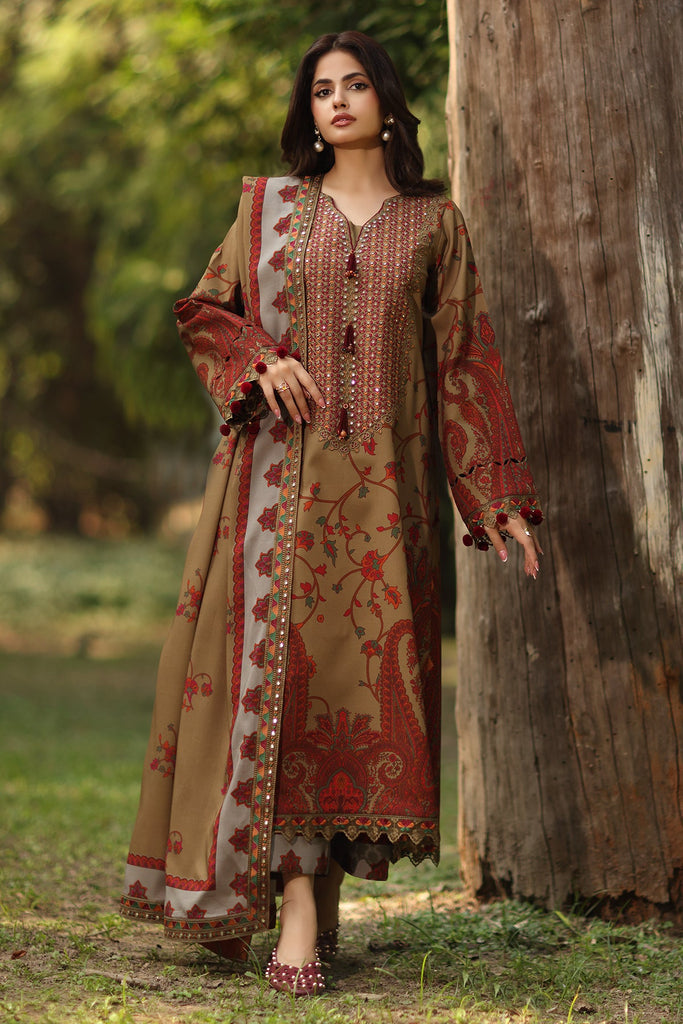 Charizma Aniq Winter – Embroidered Linen ANW6-15