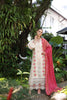 Noor by Saadia Asad Luxury Chikankari Lawn Collection – D12-B Cream Laser