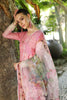 Noor by Saadia Asad Luxury Chikankari Lawn Collection – D1-A Pink Ombre