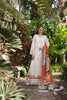 Noor by Saadia Asad Luxury Chikankari Lawn Collection – D6-B White Laser and schifli