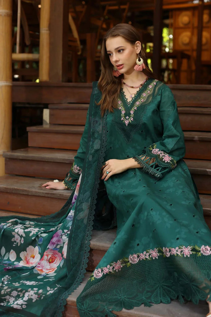 Saadia Asad Noor Eid Luxe Printedkari Lawn – D9-B