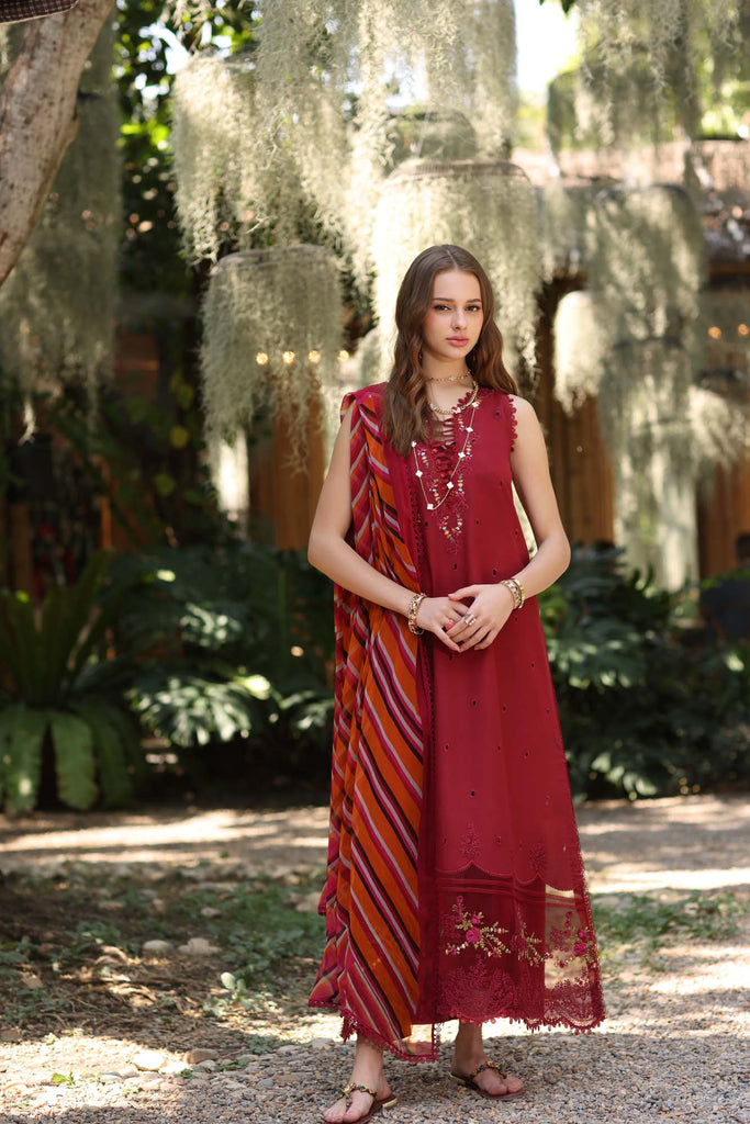 Saadia Asad Noor Eid Luxe Printedkari Lawn – D3-B