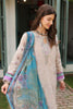 Noor by Saadia Asad Eid Luxe Printkari Lawn Collection – D4 Grey