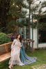 Noor by Saadia Asad Eid Luxe Printkari Lawn Collection – D4 Grey