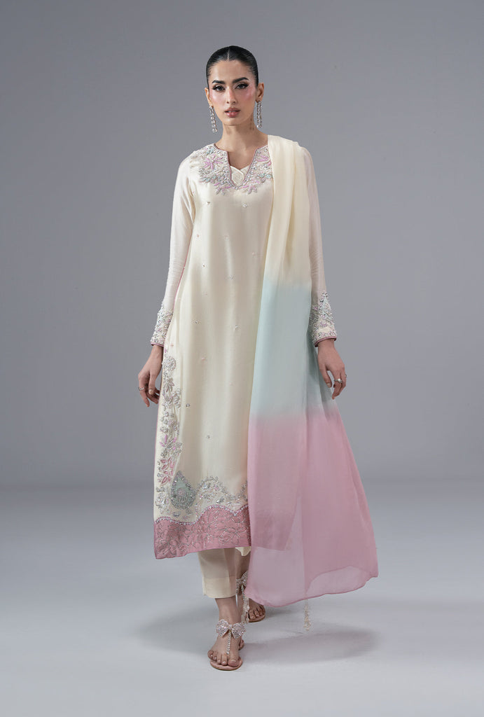 AJR Couture Symphony Luxe Formal Pret – Ivory Muse