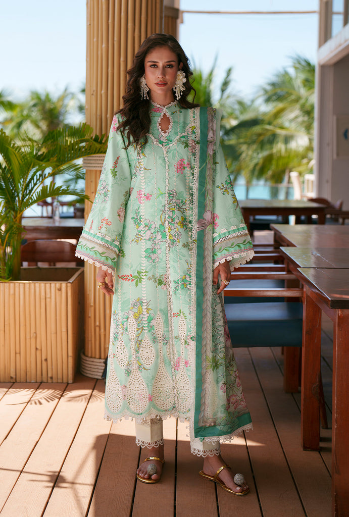 AJR Printed Chikankari Lawn – Eliya
