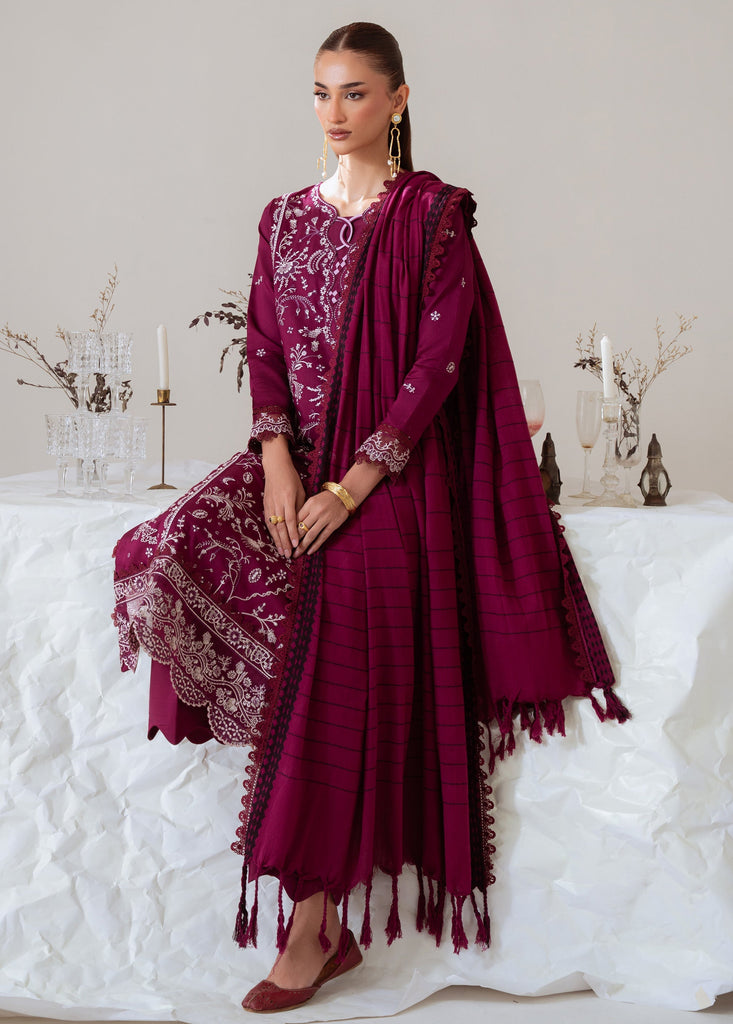 Aabyaan Miraal Embroidered Viscose – AFSHEEN (AV-09)