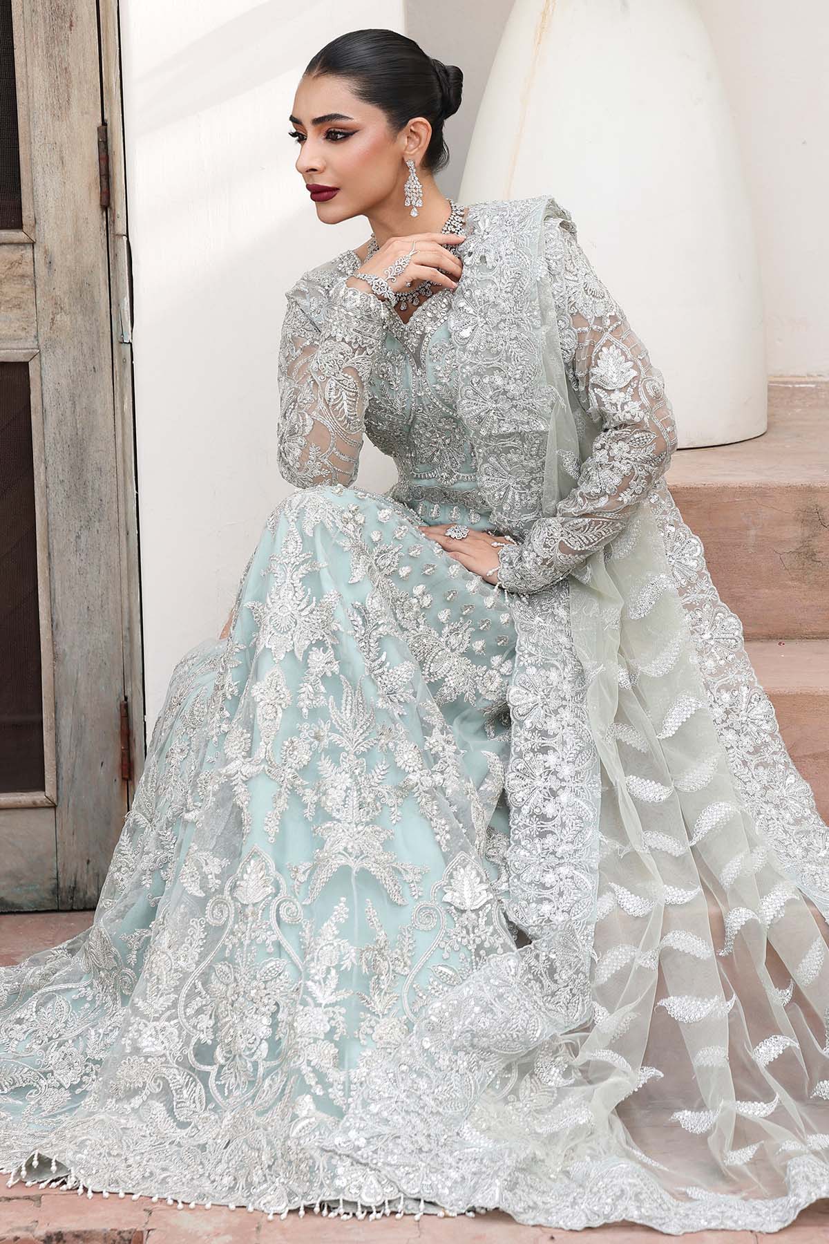 Imrozia Saiyara I-238 ZYLAH | Heavy Embroidered Organza Pakistani Wedding Dress YourLibaas Imrozia Saiyara I-238 ZYLAH | Heavy Embroidered Organza Pakistani Wedding Dress YourLibaas