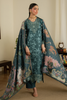 Aabyaan Print Luxe Linen – AVELINE (AK-08)