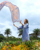 Mushq Hemline Lawn · The Secret Garden – Azure Bloom