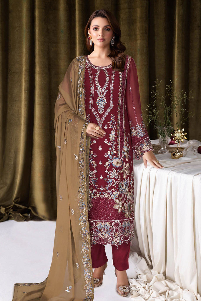 Ramsha Sangeet Chiffon Formals – B-403