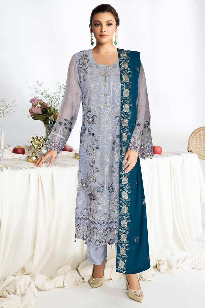 Ramsha Sangeet Chiffon Formals – B-404