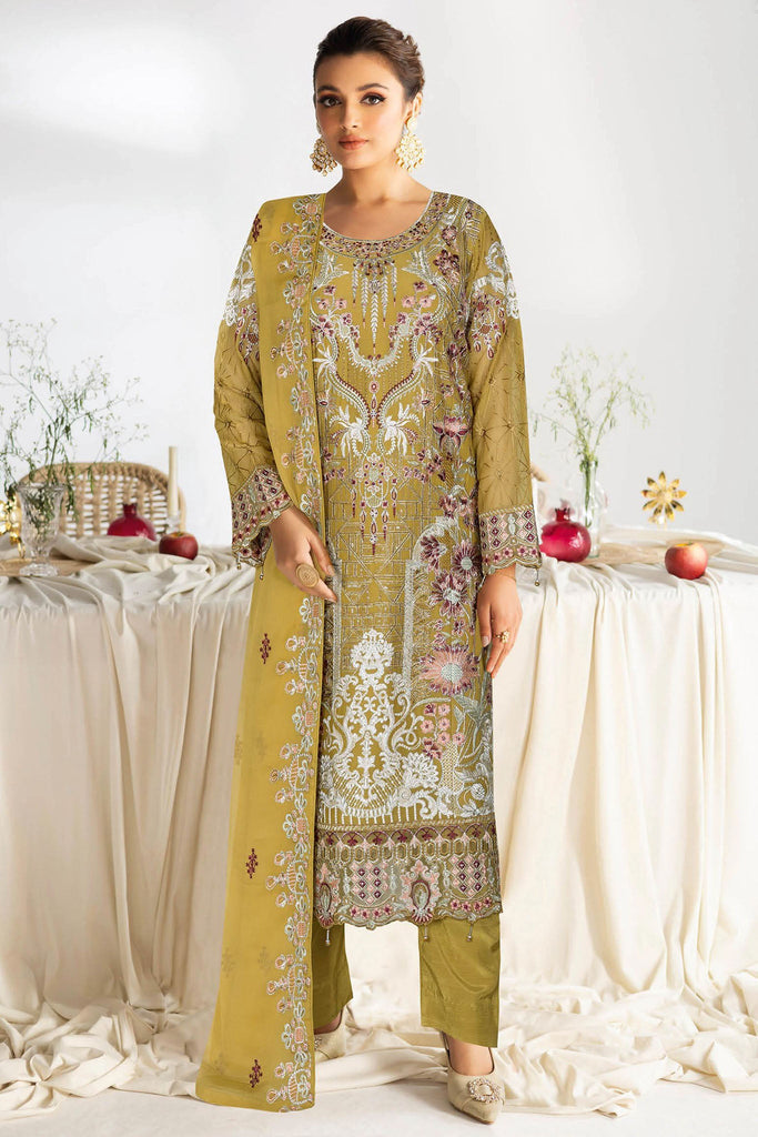 Ramsha Sangeet Chiffon Formals – B-408