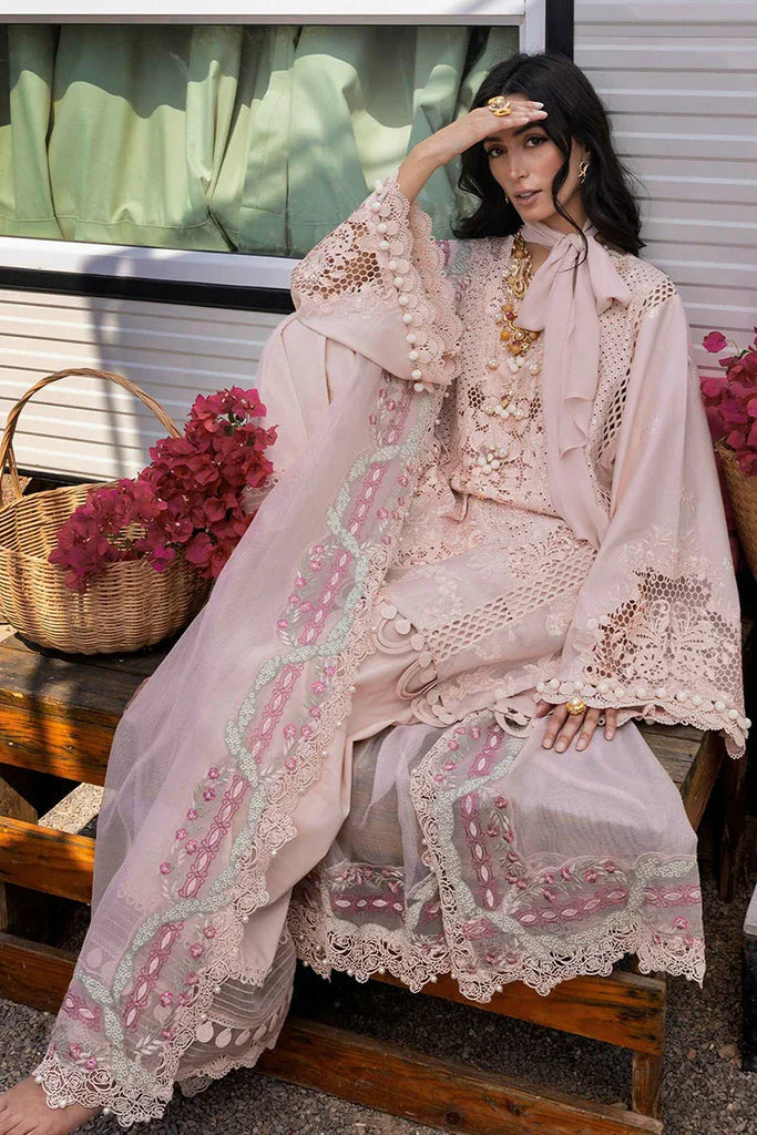 Saira Shakira Luxury Lawn 2025 – 4A LEYLA-A