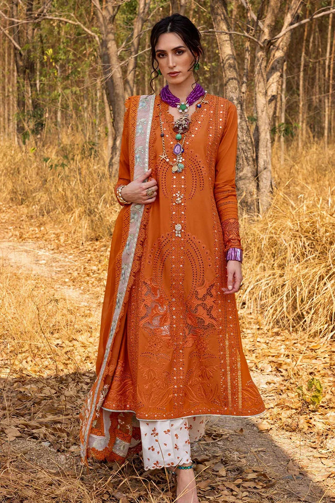 Saira Shakira Luxury Lawn 2025 – 8B SHAMS-B