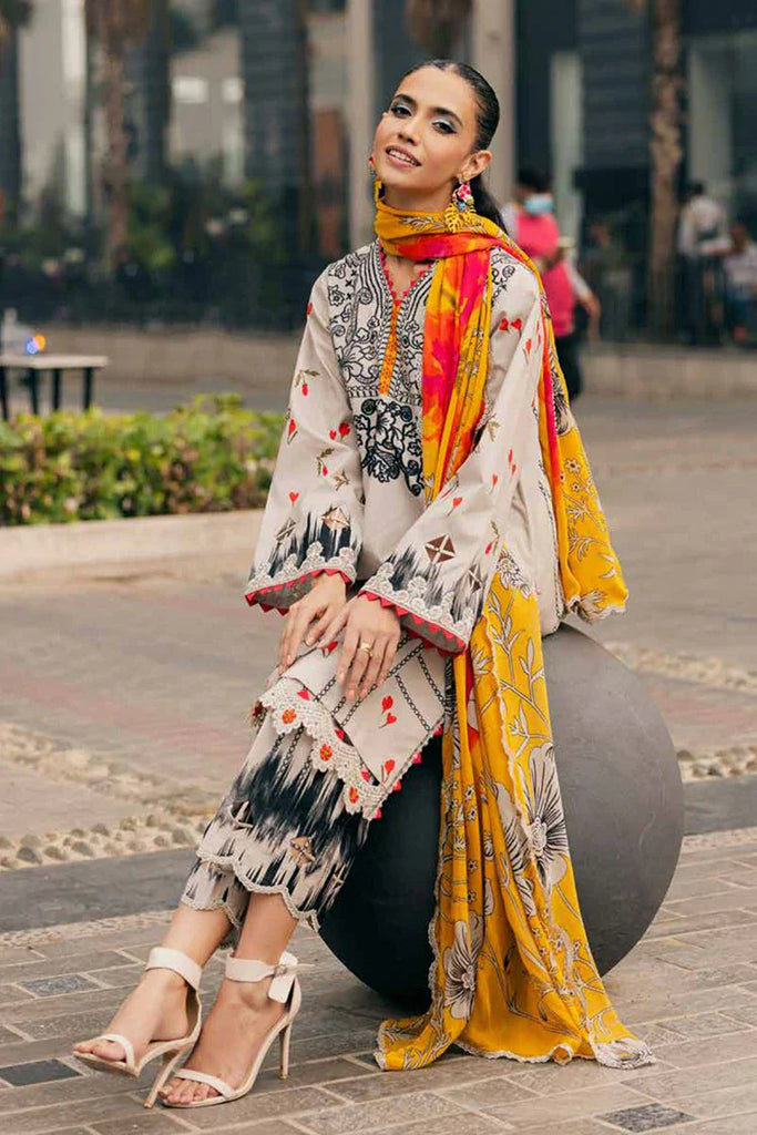 Charizma Infinity Embroidered Lawn – CIN5-04
