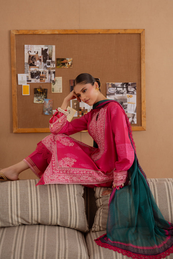 Saira Rizwan Laanem Spring/Summer Lawn – ELARA-A-SRL25-01