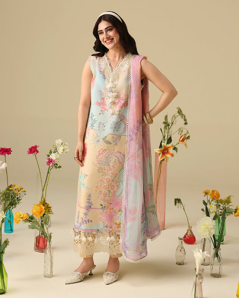 Mushq Hemline Soleil Prints Lawn – Bellarosa