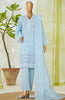 Bin Saeed RTW White & White Embroidered Lawn – 2