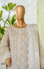 Bin Saeed RTW White & White Embroidered Lawn – 9