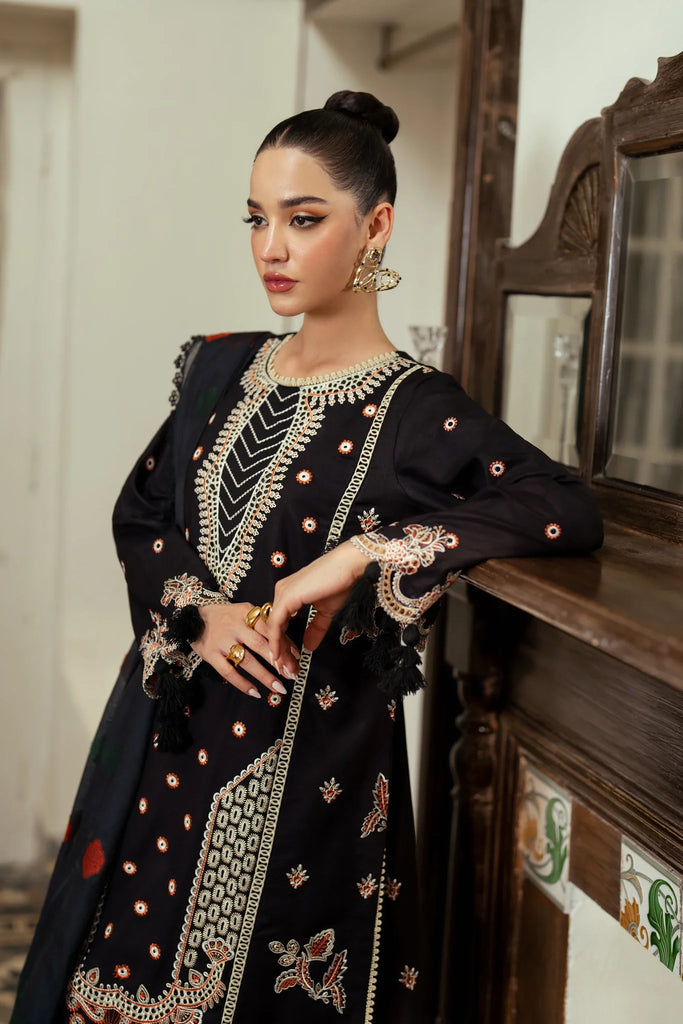 Aabyaan Miraal Signature Embroidered Viscose Fall Collection – FATIN (AV-09)