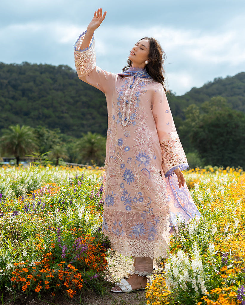 Mushq Hemline Lawn · The Secret Garden – Bloom Sonata