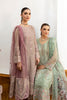 Ramsha Chevron Chiffon Formals – A-1009