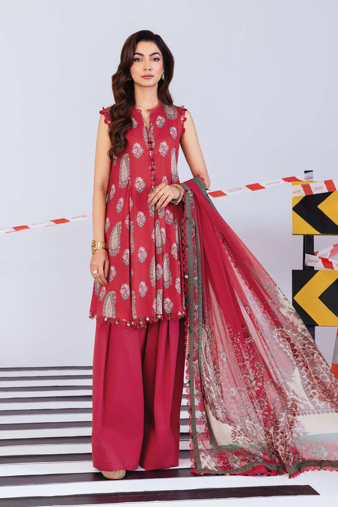 MARIA.B MBasics Winter Edit – Printed Linen MB-CUS25-1110a