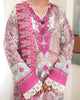 Roheenaz Eclat Garden Printed Lawn – Coral Hibiscus