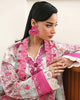 Roheenaz Eclat Garden Printed Lawn – Coral Hibiscus