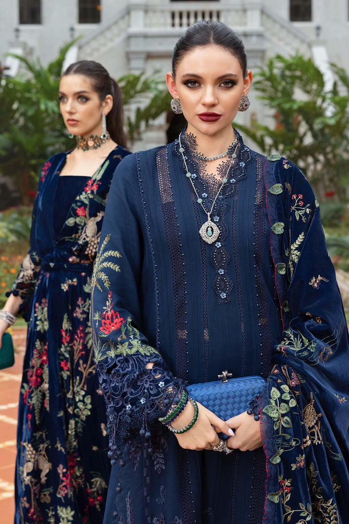 MARIA.B Winter Luxe – Embroidered Twill Linen WL-1312