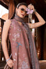 MARIA.B MPrints Winter – Embroidered Twill Linen Suit MPT-2801-A