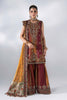 MARIA.B MBroidered Luxury Wedding Formals – BD3104 Raw Silk Suit