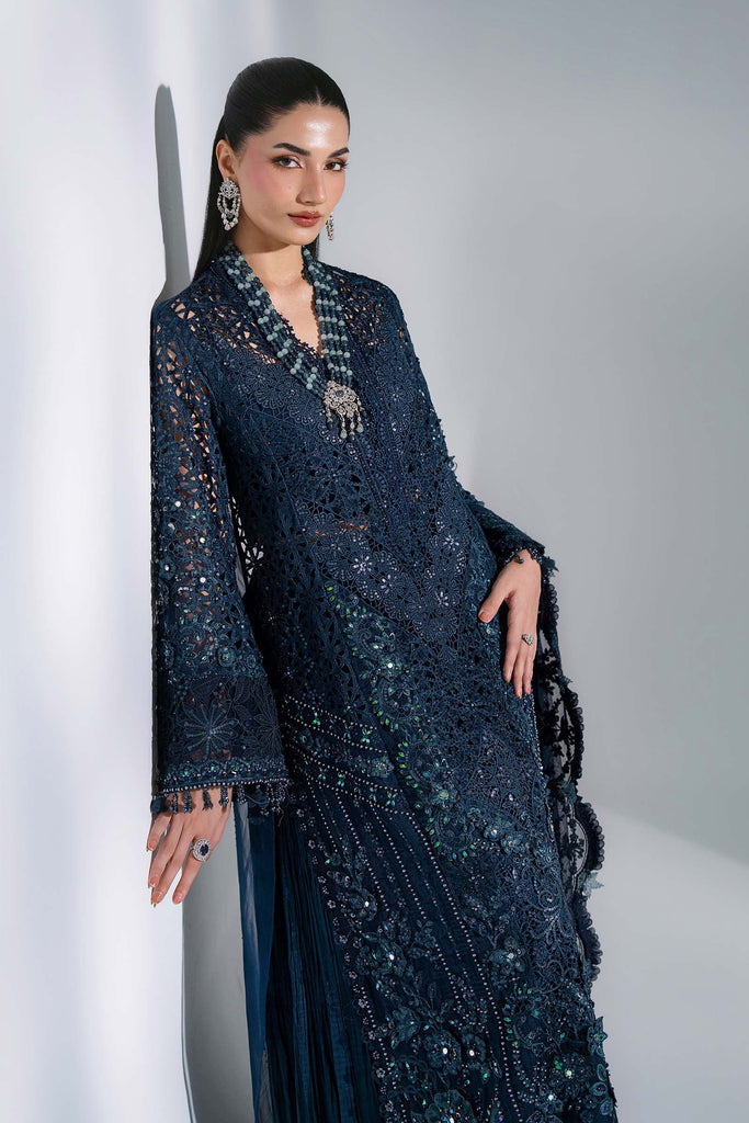 MARIA.B MBroidered Luxury Wedding Formals – BD3106 Organza Suit