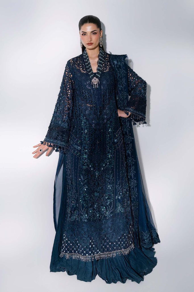 MARIA.B MBroidered Luxury Wedding Formals – BD3106 Organza Suit
