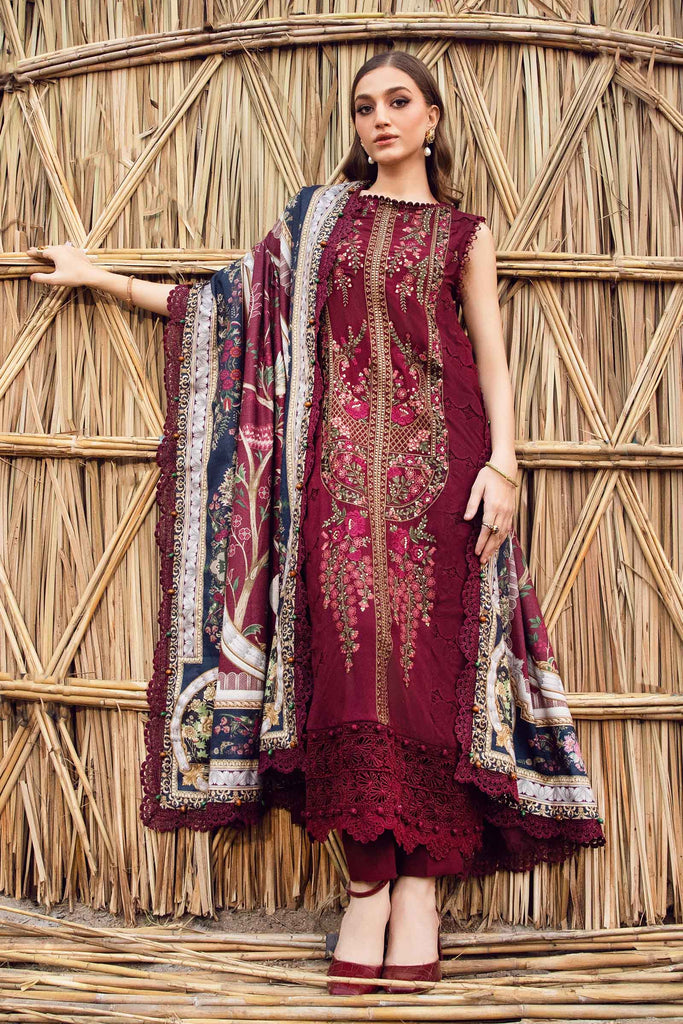 MARIA.B MPrints Linen Winter Edition – MPT-2406-B